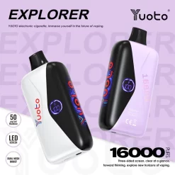 Yuoto Explorer 16000 Puffs por grosso vape descartável 1