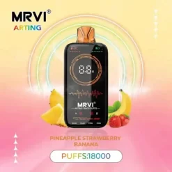 Оптовая продажа MRVI Arting 18000 затяжек Одноразовый vape Ананас Клубника Банан