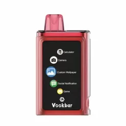 Оптовая продажа Vookbar Cyber Pro 30000 затяжек одноразового Vape арбузного льда